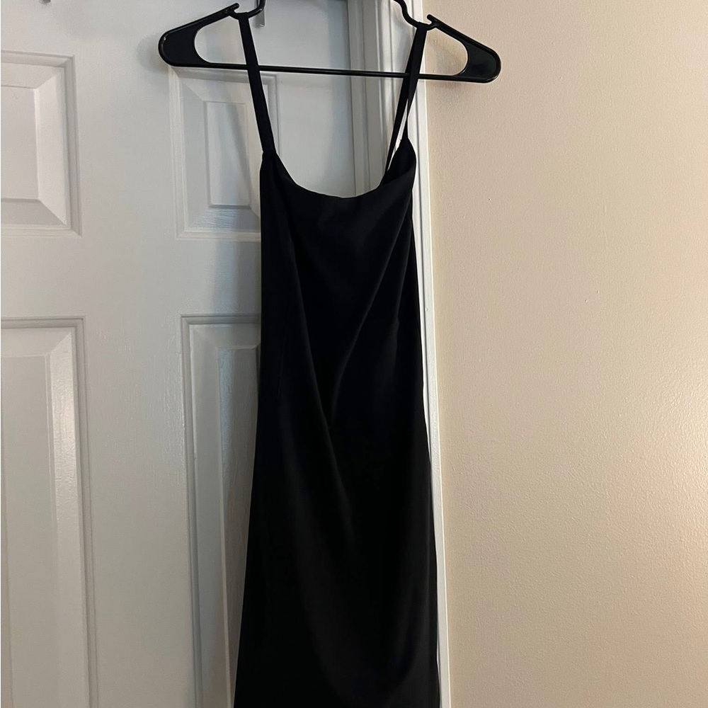 Aerie Black Athletic Dress